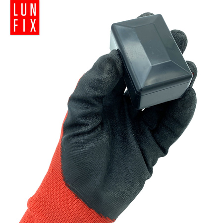 Pfostenkappen Schwarz 40x60 mm 100 Stück