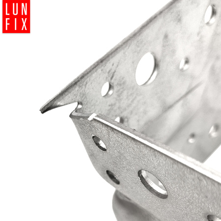 Montagewinkel mit Bolzen 120x120x90x2,5 Zimmerei 10St.