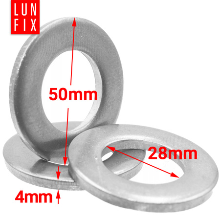 Unterlegscheiben M27 DIN 125 1Kg - ca.30 Stck.
