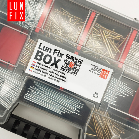 500 stück Sortiment Satz Sockelleisten Nägel Silber+Golden