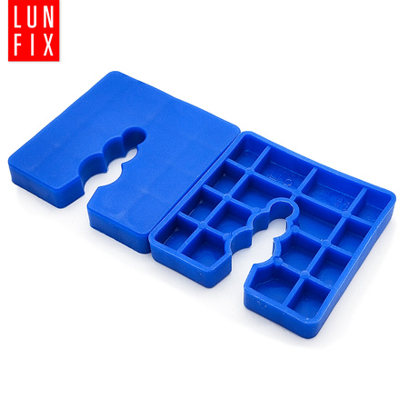 Distanzklötze Unterleger Abstandshalter 8mm 50x50mm 50stk