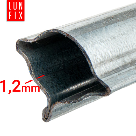 Słupek ogrodzeniowy leśny 200cm 2m