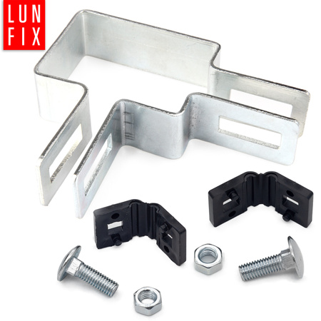 Eckschelle für 40x60 mm Pfosten Verzinkt