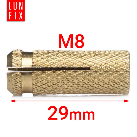 Spreizdübel M8 Schlagdübel Messing