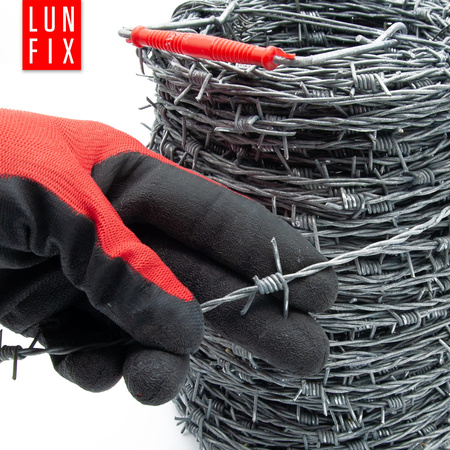 Stacheldraht Weidezaun 1,5mm doppelt Verdrillt 100m