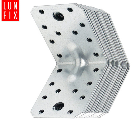 Winkelverbinder Lochplattenwinkel 70x70x55x2 10 Stück