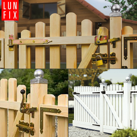 Bolzenriegel Riegel 80x60mm