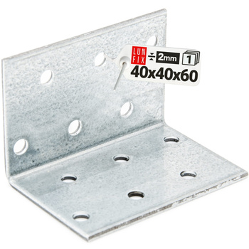 Winkelverbinder 40x40x60x2 1 Stück