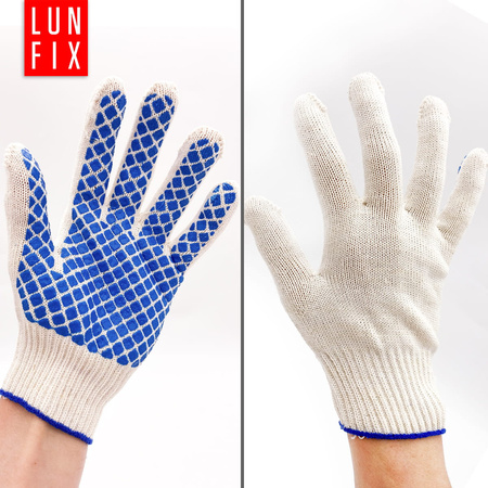 Baumwoll-Arbeitshandschuhe Größe L