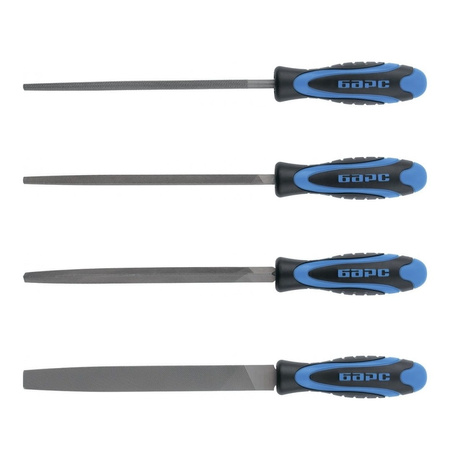 Pilniki do metalu zestaw 4szt. 200mm