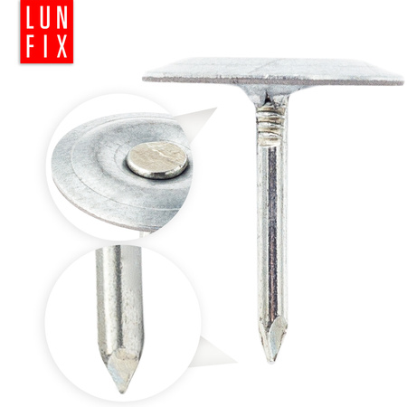 Dachnägel mit Unterlegscheibe 3 x 30 mm - 1kg