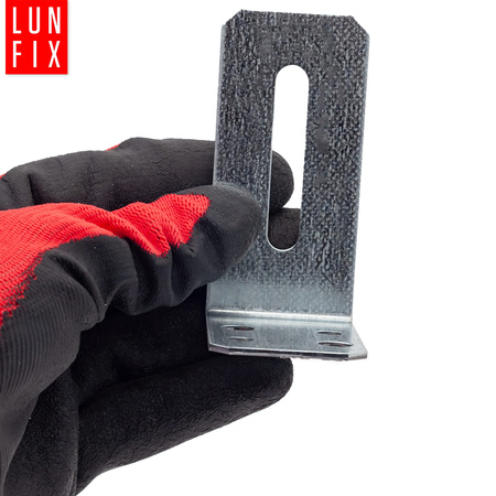 Türrahmenwinkel 80x40x65mm UA50 Verzinkt