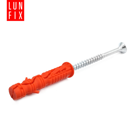 Spreizdübel 8x40 mm Universalschraube mit Senkkopf 5x80 mm 100stk.