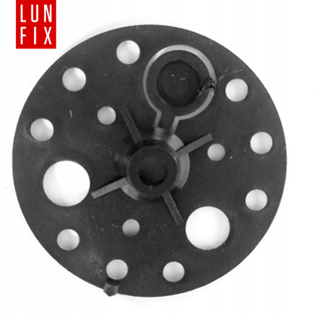 Andruckteller 50 mm Grau 100stk.