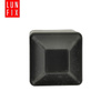 Pfostenkappen Schwarz 20x20 mm Eckig 10 stuck