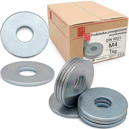 groß Unterlegscheiben M04 - DIN 9021 1kg