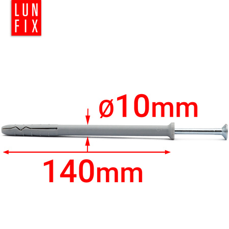 Schlagdübel 10x140 mm 50 Stük