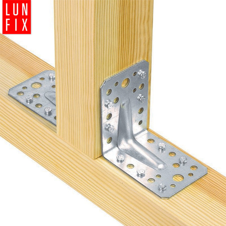 Schwerlast Winkelverbinder 90x90x65x2,5 mm 10 Stück