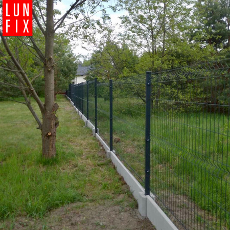 Słupek ogrodzeniowy 60x40 LUNBERG 60x40x2400 1,2mm grubości, zielony 240cm 2,4m