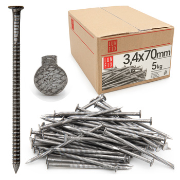 Rillennagel 3,4x70 5kg Unverzinkter