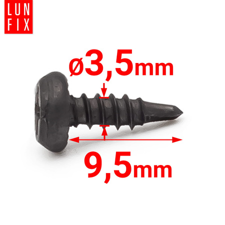 Blechschraube LB 3,5 x 9,5 mm 1000 Stk.