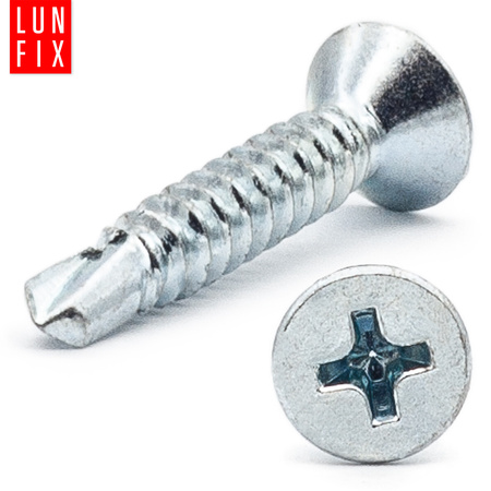 Blechschrauben mit Senkkopf 4,2 x 32 mm 500 Stück DIN7504