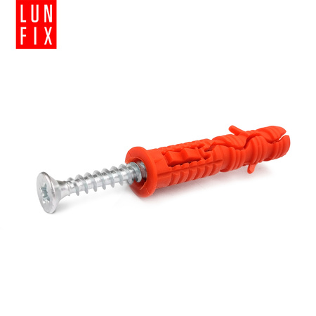 Spreizdübel 8x40 mm Universalschraube mit Senkkopf 5x60 mm 100stk.