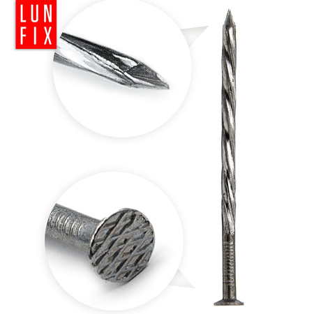 Drallschaft 2,5 (2,8)x60 5kg Unverzinkter