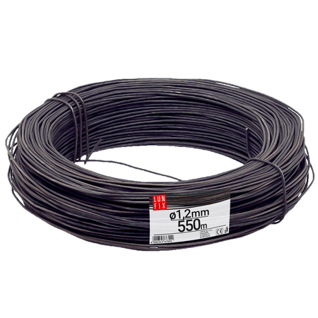 Eisendraht Bewehrugsbau Schwarz 5kg Ø1,2mm