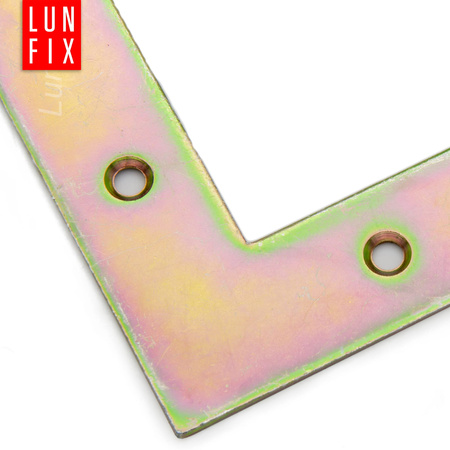 Flachwinkel Winkelverbinder L 90 Grad 150x150x25x2,5mm