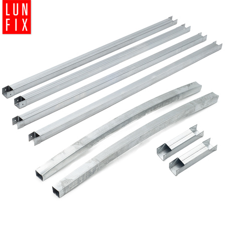 Okno do szklarni o kształcie tunelu Lun Fix "tunel"