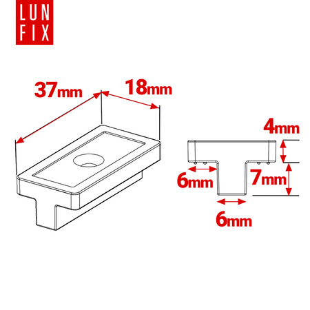 Terrassenverbinder 100 Stück inkl. Schrauben