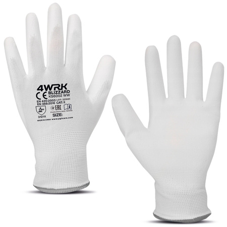 Nylon & Polyurethan Arbeitshandschuhe, Größe 8 M