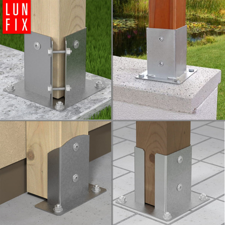 Pfostenschrauben 8 x 50mm 100 Stück T40