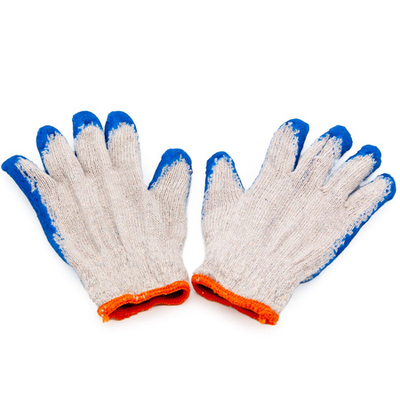 Arbeitshandschuhe blaue Größe L, 10 Stück