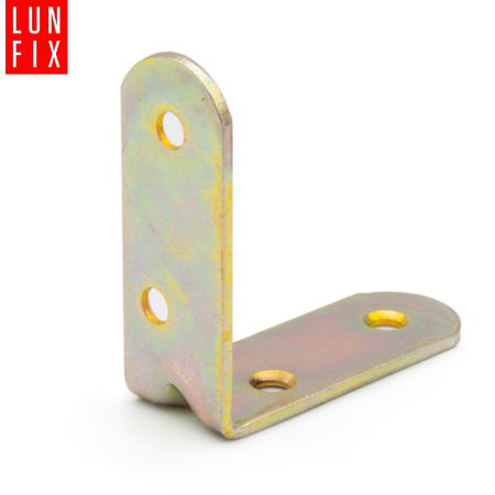 Möbelbauwinkel Gelb Verzinkt 50x50x20x2 mm 10 Stück