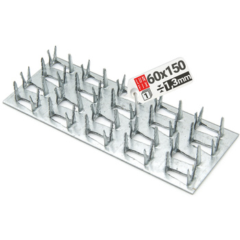 Nagelplatte 150x60x1,3mm Flachverbinder 1 Stk
