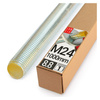 Gewindestange M24 x 1000 mm, 1 Stück | Festigkeitsklasse 8.8 DIN 975