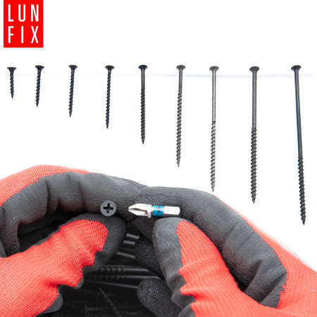 280 stück Sortiment Satz Schnellbauschrauben inkl. bit PH2