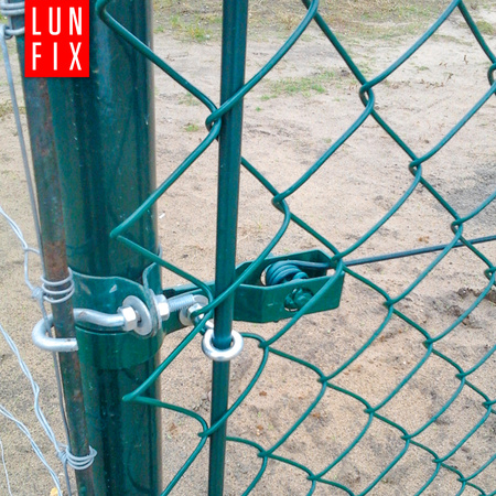 Geflechtspannstab 1050 x 8 mm PVC Anthrazit