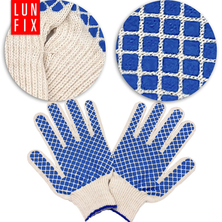 Baumwoll-Arbeitshandschuhe Größe L