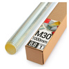 Gewindestange M30 x 1000 mm, 1 Stück | Festigkeitsklasse 8.8 DIN 975