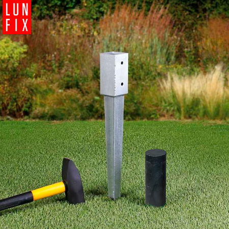 Einschlaghilfe für Einschlagbodenhülsen 180x89 mm 1stk