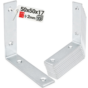 Stuhlwinkel Konstruktionswinkel 50x50x17x2 mm 10 Stück