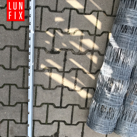 Słupek ogrodzeniowy leśny 200cm 2m