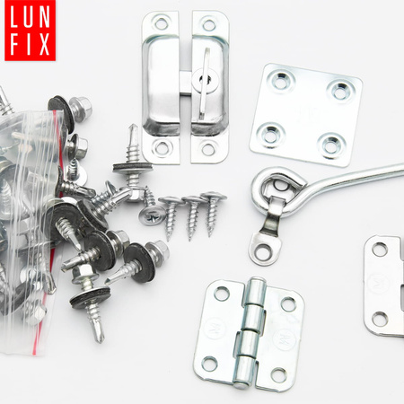 Okno do szklarni o kształcie tunelu Lun Fix "tunel"