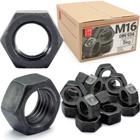 Sechskantmutter M16 - 5 Kg (ca.175 Stk.) Festigkeit 6 Regelgewinde DIN 934