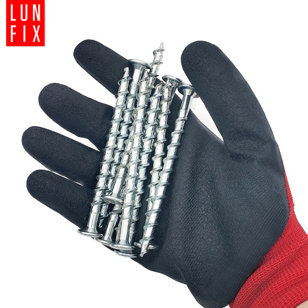 Porenbetonschrauben 8x100 mit Tellerkopf und abdruck stern T30 50stk.