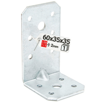 Winkelverbinder Lochplattenwinkel 60x35x35x2