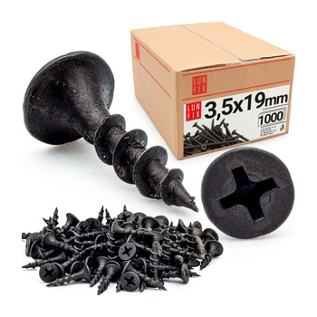 Schnellbauschrauben 3,5 x 19 mm 1000 Stück